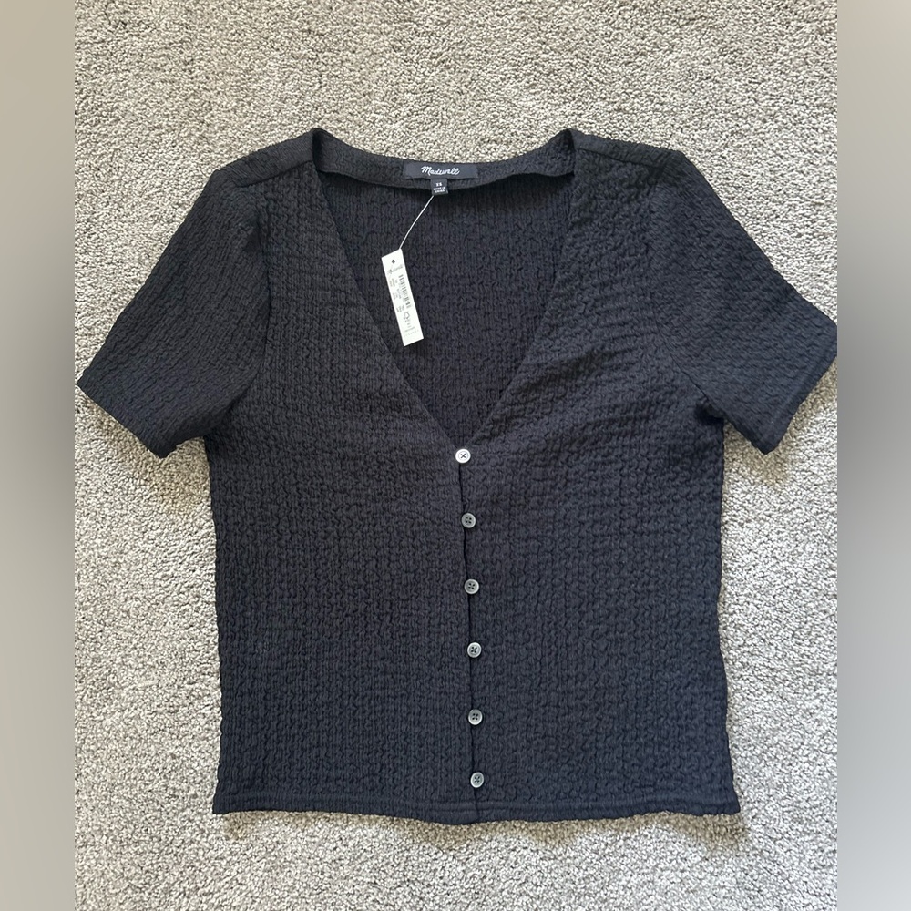 3/$30- New XS Black Madewell Top